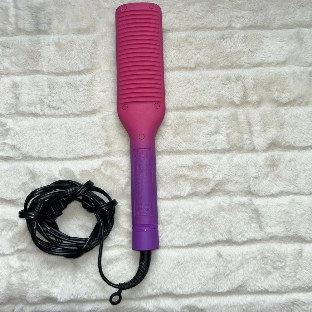 Bed Head TIGI Hair Straightener Smooth Operator Styling Heat Brush - Picture 5 of 7